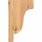Ekena Millwork Newport Smooth Corbel, Western Red Cedar, 3 1/2"W x 6"D x 10"H COR04X06X10NEW00SWR - alternate 4